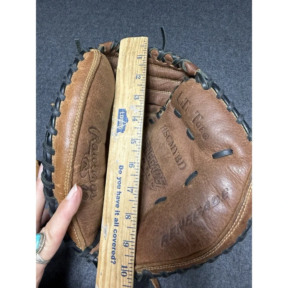 Rawlings Catchers Mitt RCMYB Renegade RHT Fastback Lite Toe Baseball Glove Youth